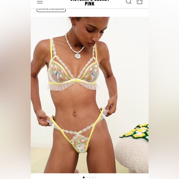 For Love And Lemons Other - For Love and Lemons Lingerie Set 💛💐🌼🌸